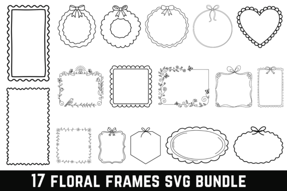 17 Floral Svg Bundle Svg Cut File