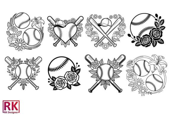 Baseball Floral Svg Vector Design Bundle Review