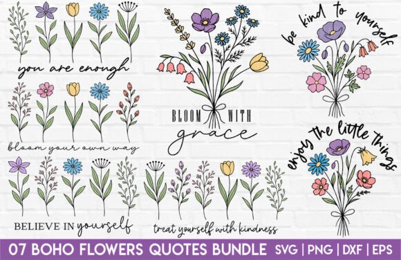 Boho Flowers Saying SVG PNG Sublimation: A Designer's Real-World Review