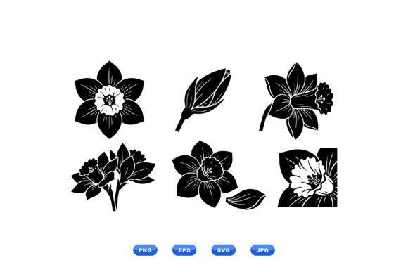 Daffodil Floral SVG Pack Review for Real Embroidery Work