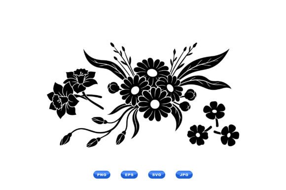 Daisy Floral SVG Silhouettes Review