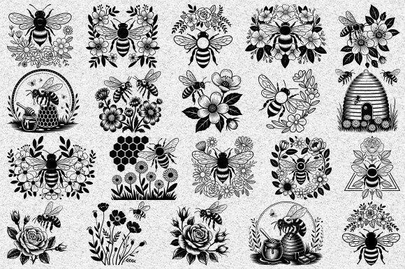 Floral Bee Svg Bundle, Honey Bee Svg: A Designer's Real-World Review