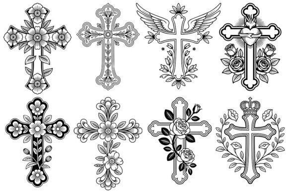 Floral Cross SVG Bundle – Christian Cros Review