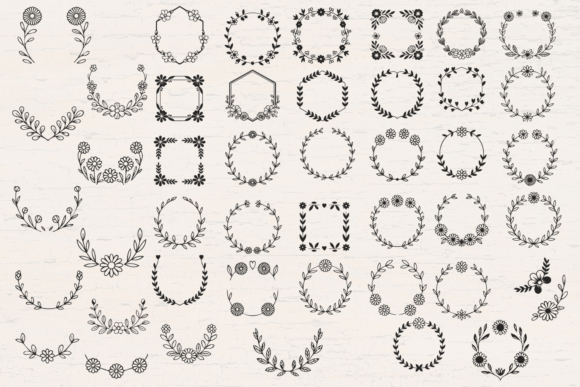 Floral Frames SVG Bundle Review