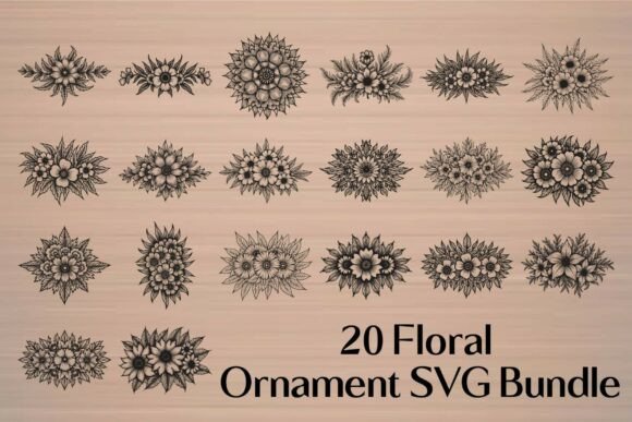 Floral Ornament SVG Bundle Review