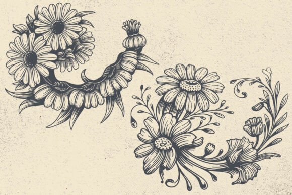 Flower Fibonacci with Daisies and Leaves Review