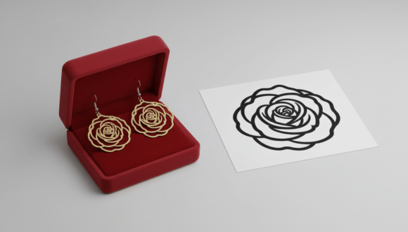 Rose Flower Earring Design: A Designer's Review