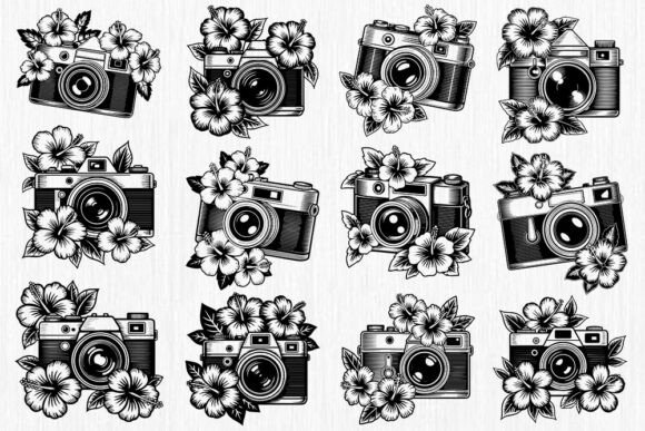Vintage Floral Camera SVG Bundle Review